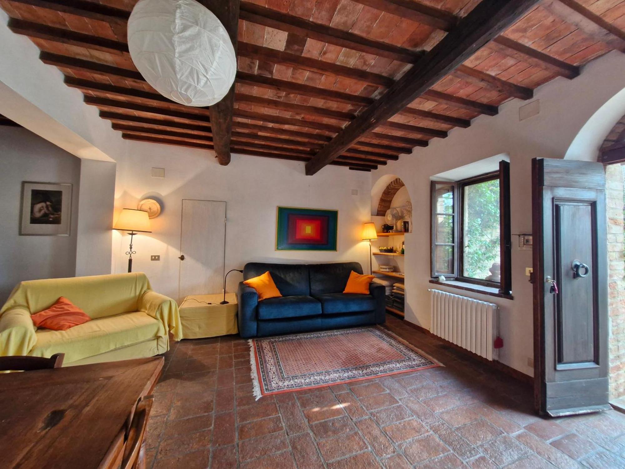 Mimosa At Pietraie A Nice Studio With Terrace On The Valley Montecastelli Pisano Экстерьер фото